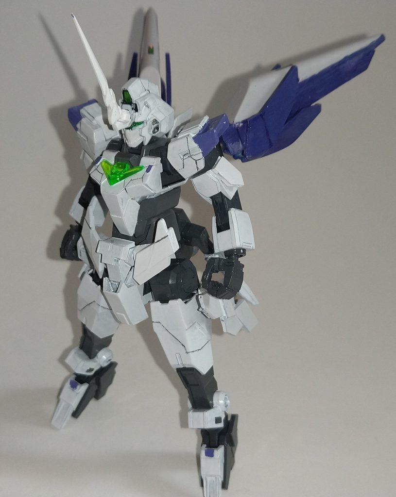 コアユニコーンガンダムMk-Ⅱコアガンダムのフルサイコフレーム機であるコアユニコーンガンダムの後継機。攻撃性能や推進系統が強化されている。