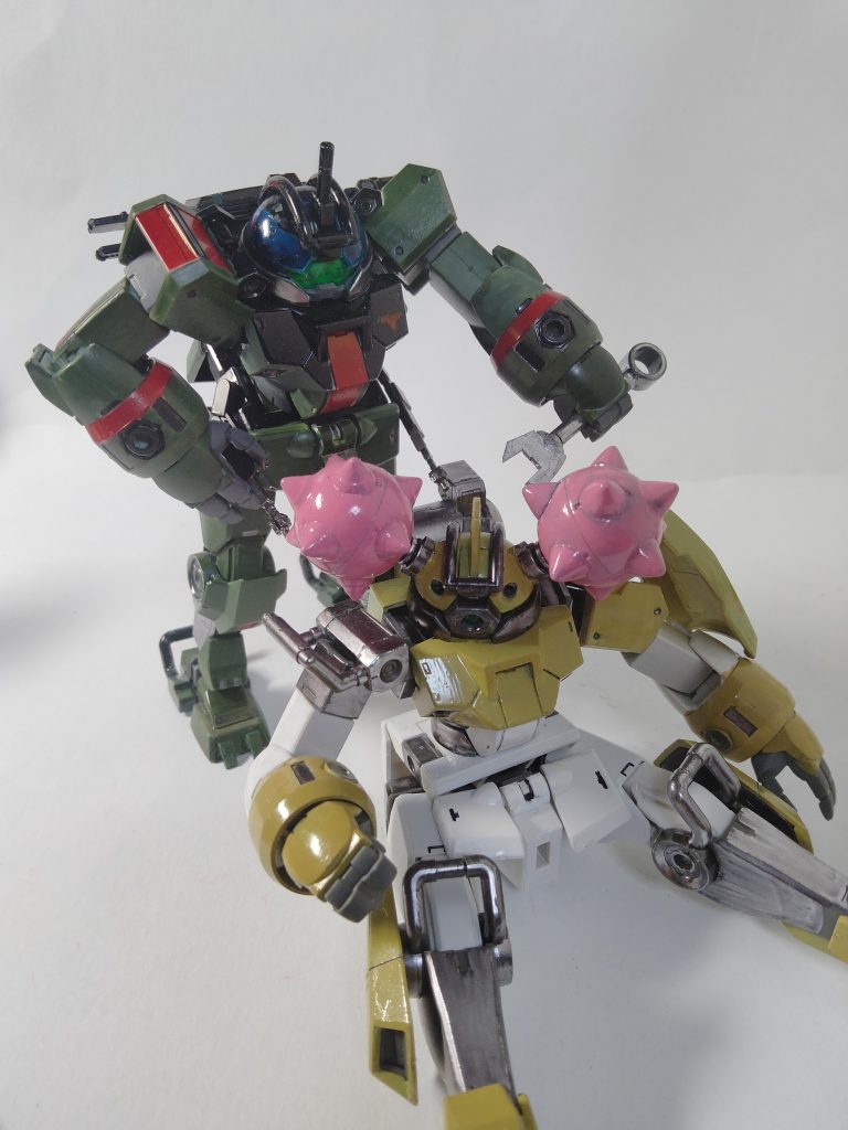 チュチュのデミトレを修理中普段は優しいニカ姉ですが・・・