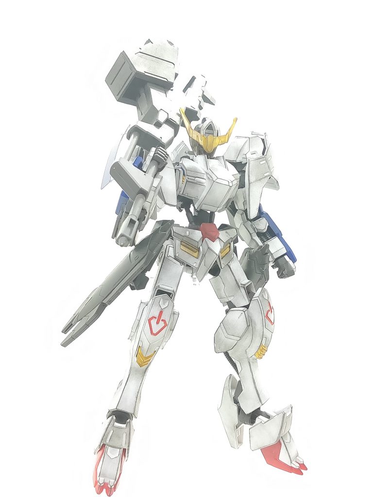 ガンダムバルバトス第6形態–3枚目/制作者：かえる