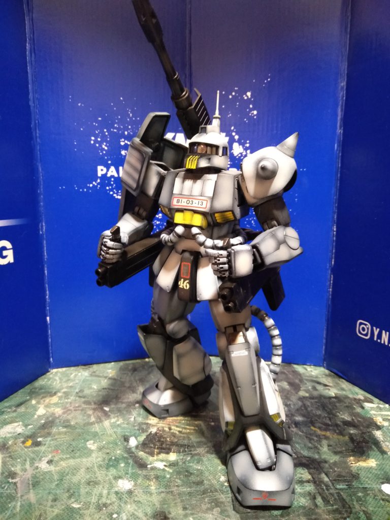 MG ザク・キャノン市内戦仕様–2枚目/制作者:猫親父
