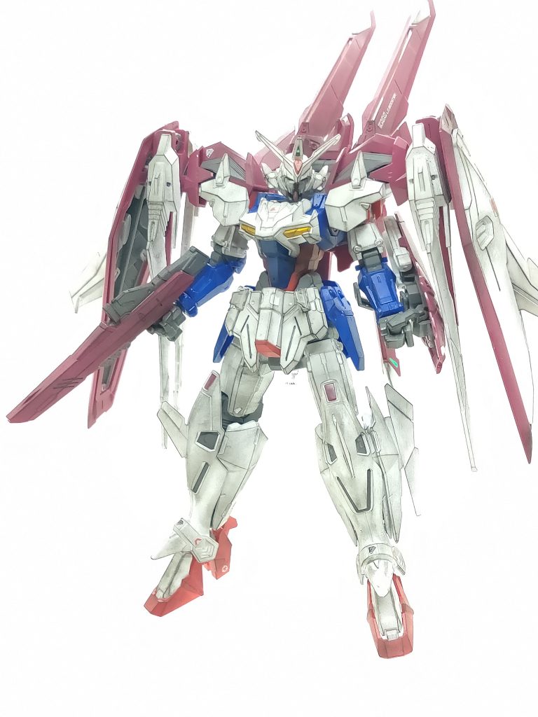 ガンダム エルオーブースター–7枚目/制作者：かえる