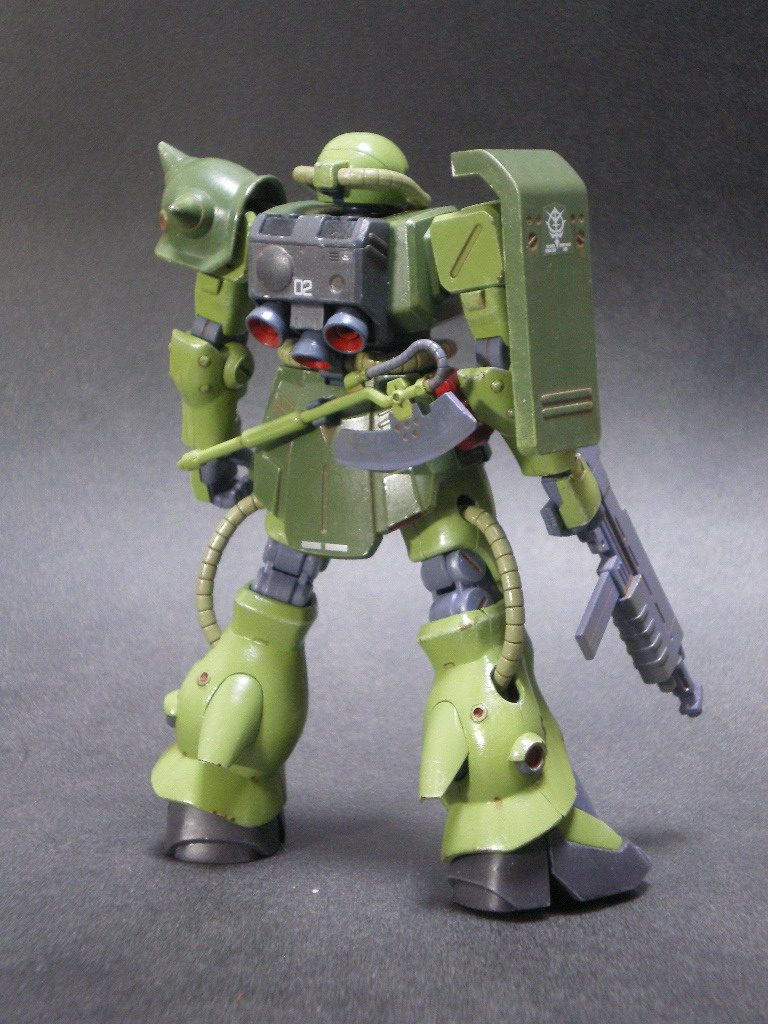 ポケ戦のザク–3枚目/制作者：tarao