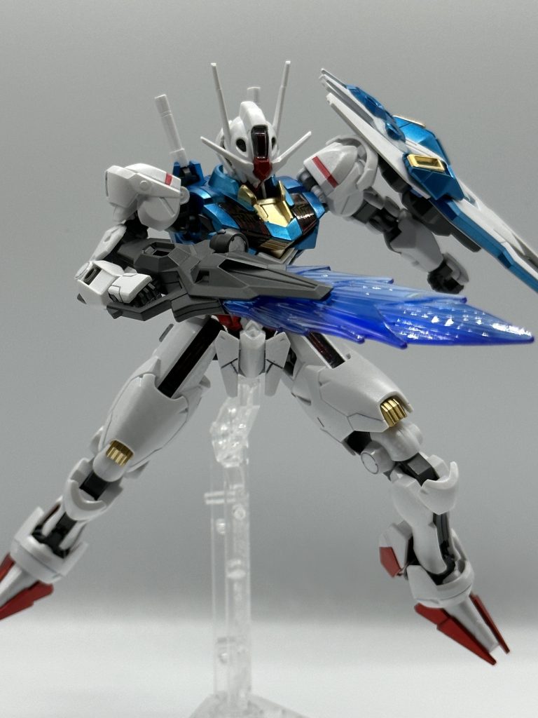 謎のビームエフェクト、説明書にも特にこの兵装に関する記載がなかったので本当に謎です。ここまでご覧いただきありがとうございました。