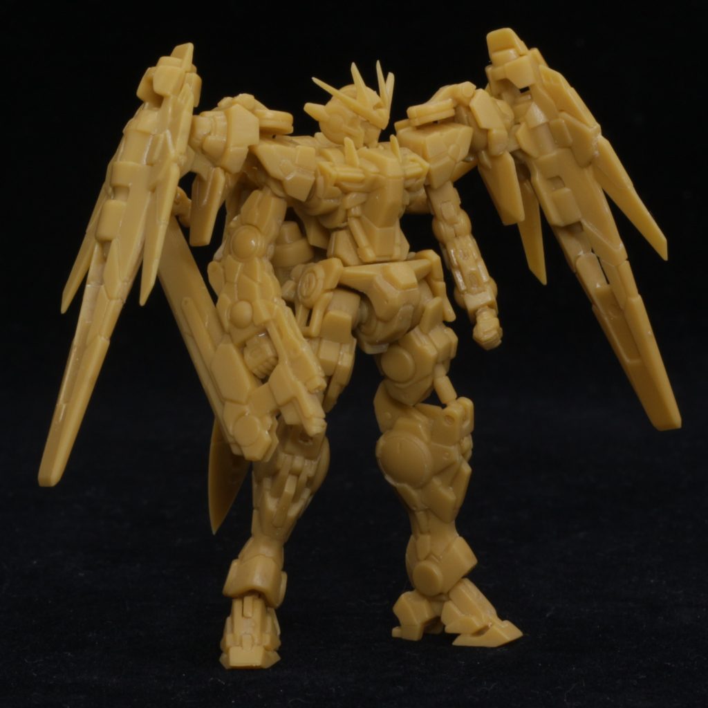 少しつま先が開くように、股関節の接続角度を調整しています。