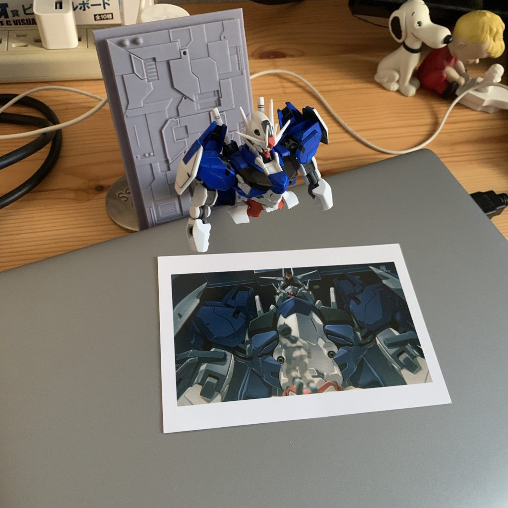 11話での登場シーンを印刷して見ながら作成しました。作成している時点では設定情報がこれしかなかった&手抜き工作のため、いろいろといい加減な所は多数ありますが、楽しく制作できました。最後までご覧いただき、ありがとうございました!!!