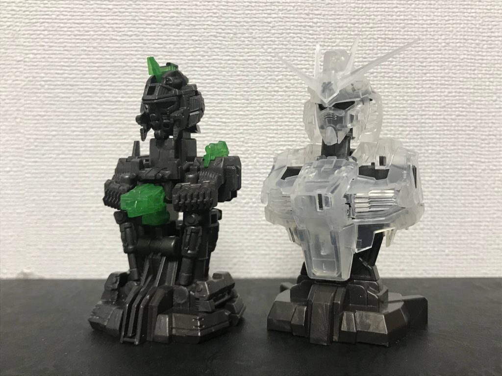 ハズレ枠のクリア外装ですがこういう楽しみ方ができるのでいいですね！