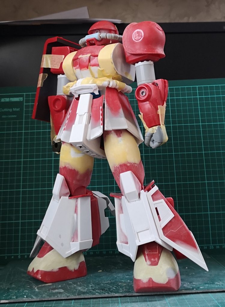 旧キット1/60 MS-06R-2ジョニーライデン少佐機–2枚目/制作者：@nono836