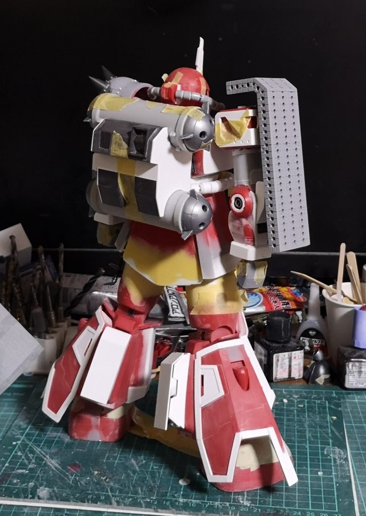 旧キット1/60 MS-06R-2ジョニーライデン少佐機–3枚目/制作者：@nono836