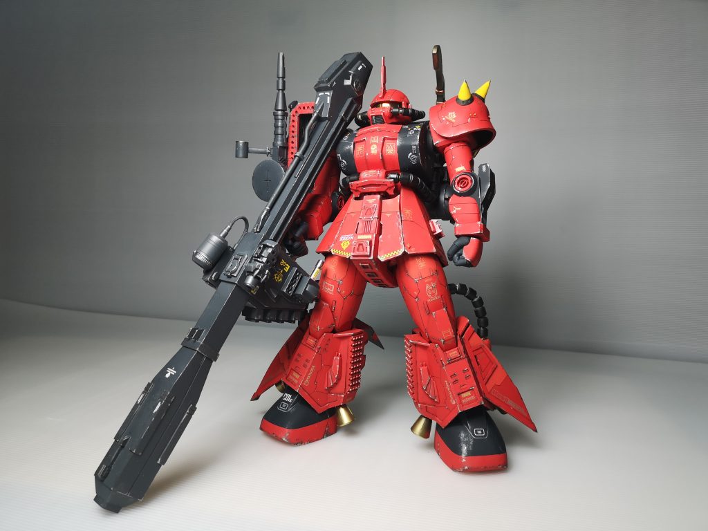 旧キット1/60 MS-06R-2ジョニーライデン少佐機