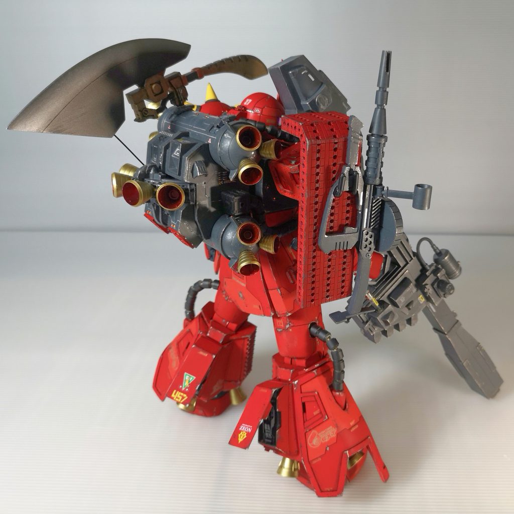 旧キット1/60 MS-06R-2ジョニーライデン少佐機–3枚目/制作者：@nono836