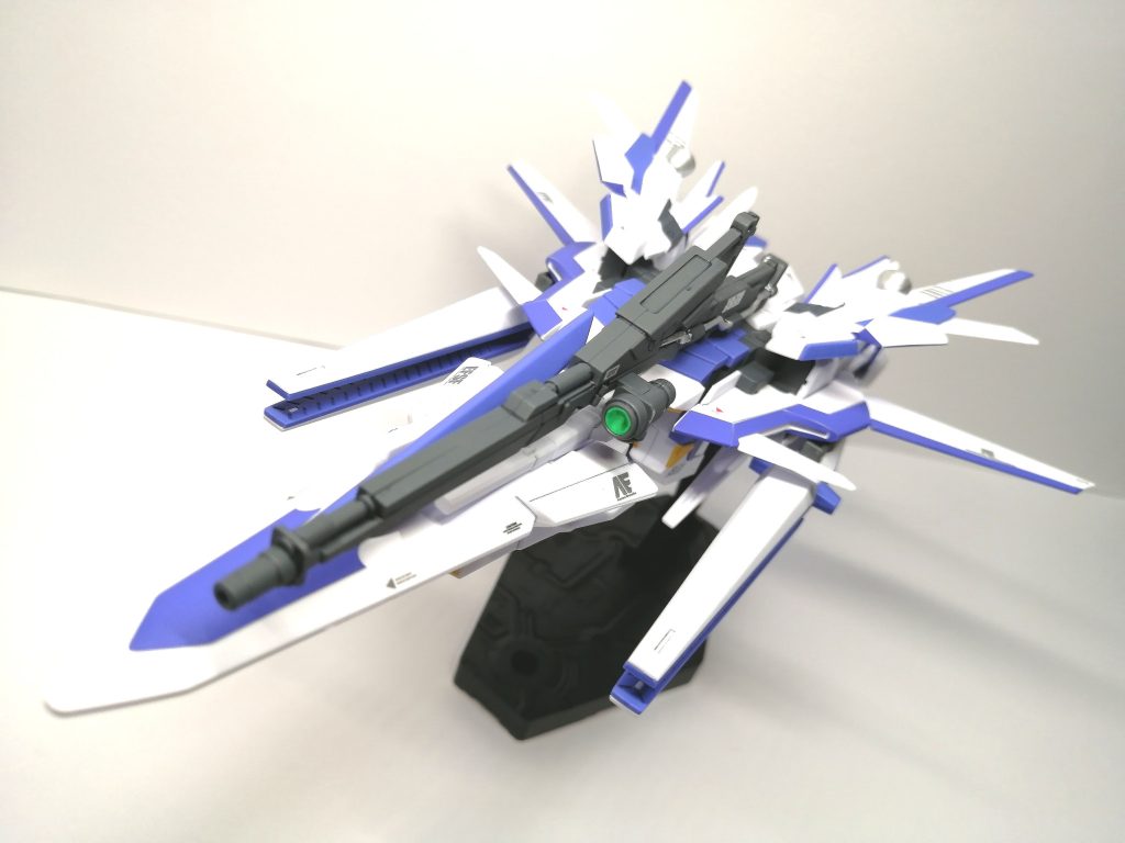 がんばってウエイブライダーにしました。ガンダムデルタカイはウエイブライダー形態がかっこいいです🤩