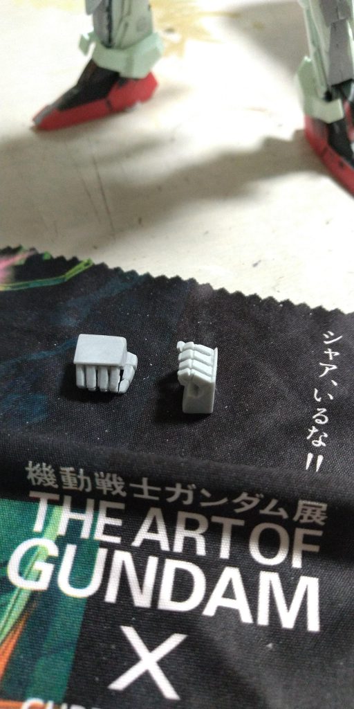 両手の角ハンド自作