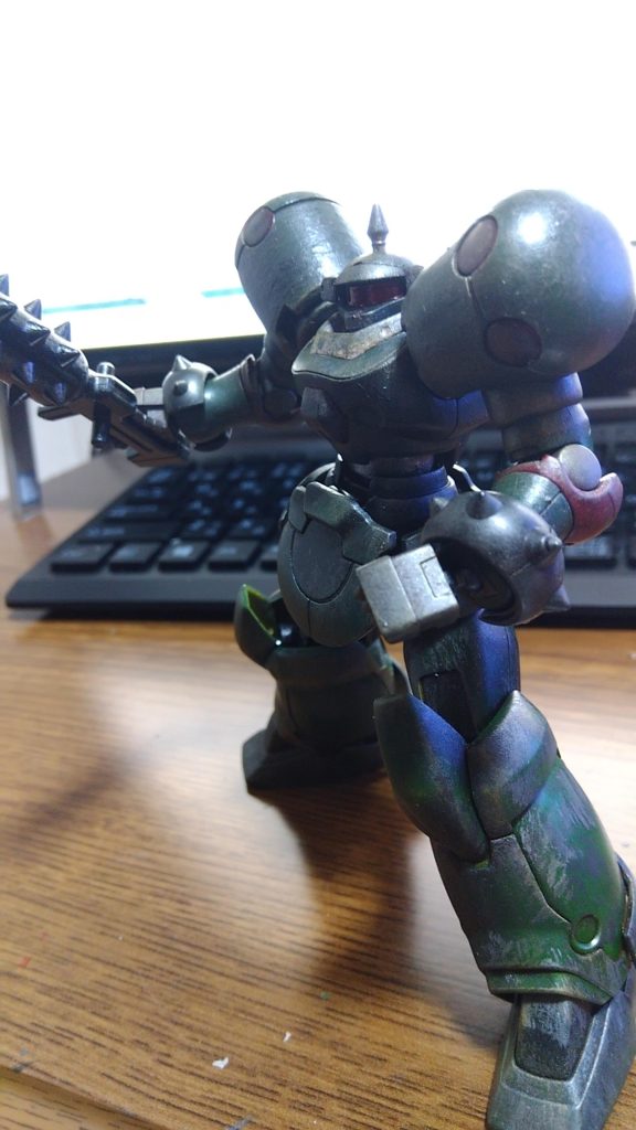 プロトアーミーはボロボロに汚れるまでDGと戦った!しかし、奮闘虚しくなんとやら