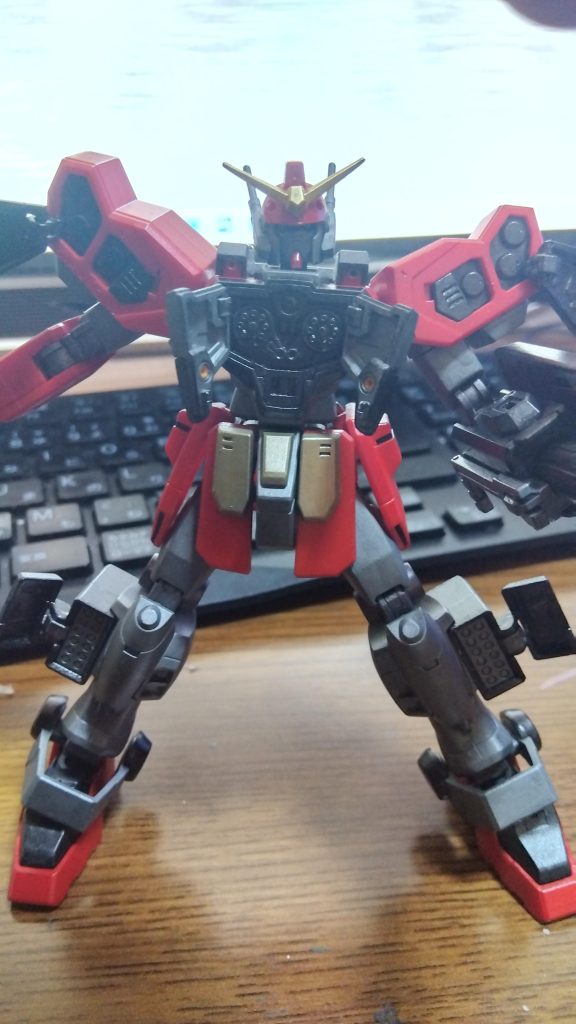 フルオープンやると、塗装が剥げる（）そこは勘弁してほしかった（）