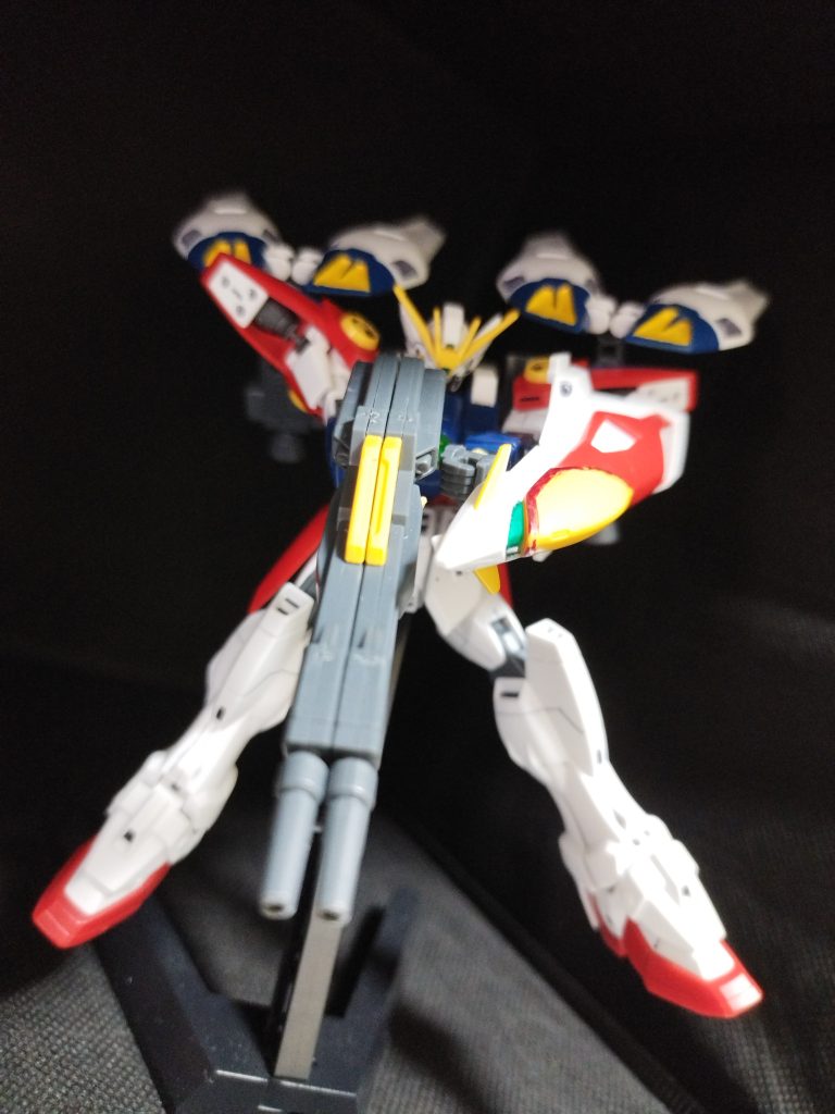 僕どうしたんだろ?なんかテンションがおかしくなった。あぁ、ウイングゼロカッコ良すぎたからかそして僕がその良さを消してんだ、コレ