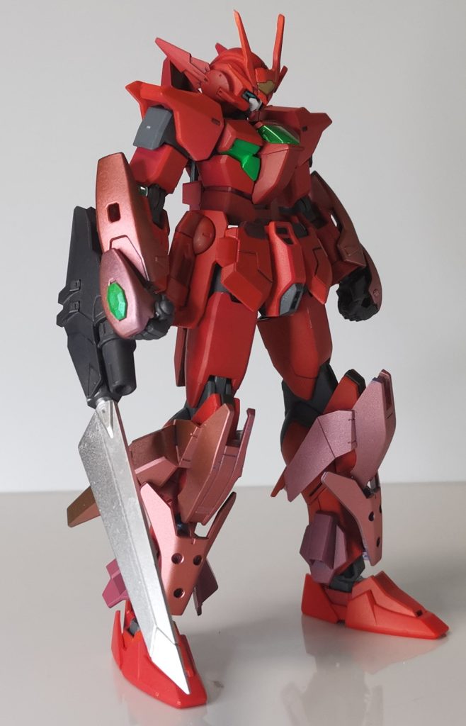 軽装モードから。武装はGNプロトソード改