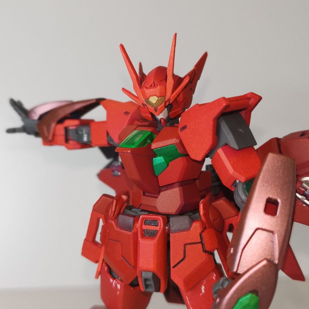 ラッシュポジションにも、この形態だと基機通り格闘戦能力が高まります。