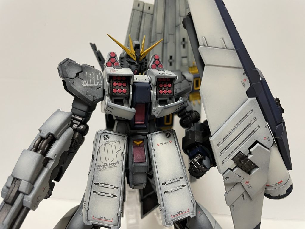 RG 1/144 RX-93 νガンダム（ニューガンダム）HWS–4枚目/制作者：kiyo