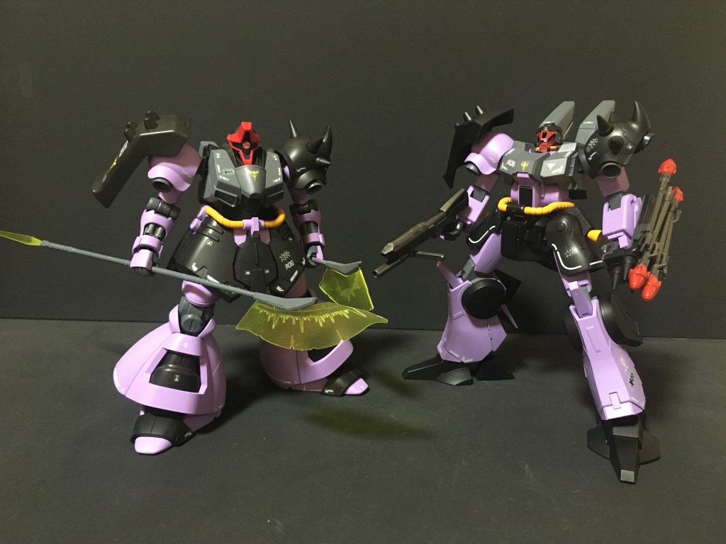 ネオジオン軍 オルテガ機のツーショット ドライセン オルテガ機 https://gumpla.jp/hg/1218953ご覧いただきありがとうございました。気にっていただけたら いいね👍をよろしくお願いします。