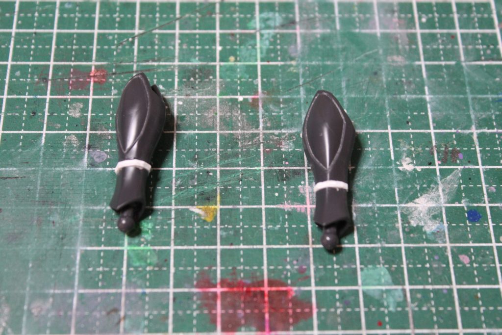 太ももに対してスネが短すぎるので、2mm延長しました