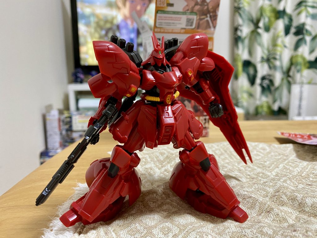 無塗装状態。このどっしり感。すでにかっこいい!