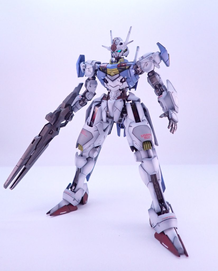 ガンダムエアリアル　グラデ塗装–3枚目/制作者：barbar0079