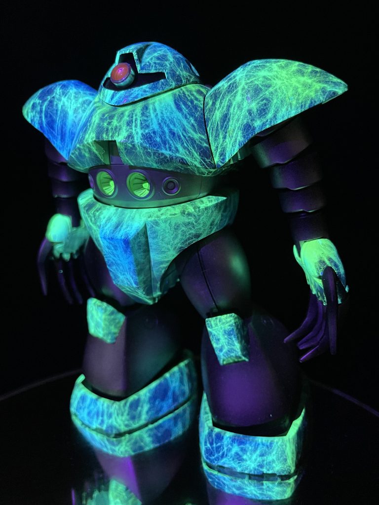 HG ゴッグ ウェットティッシュで奇抜に塗装！–3枚目/制作者：初心者モデラーズ奮闘記