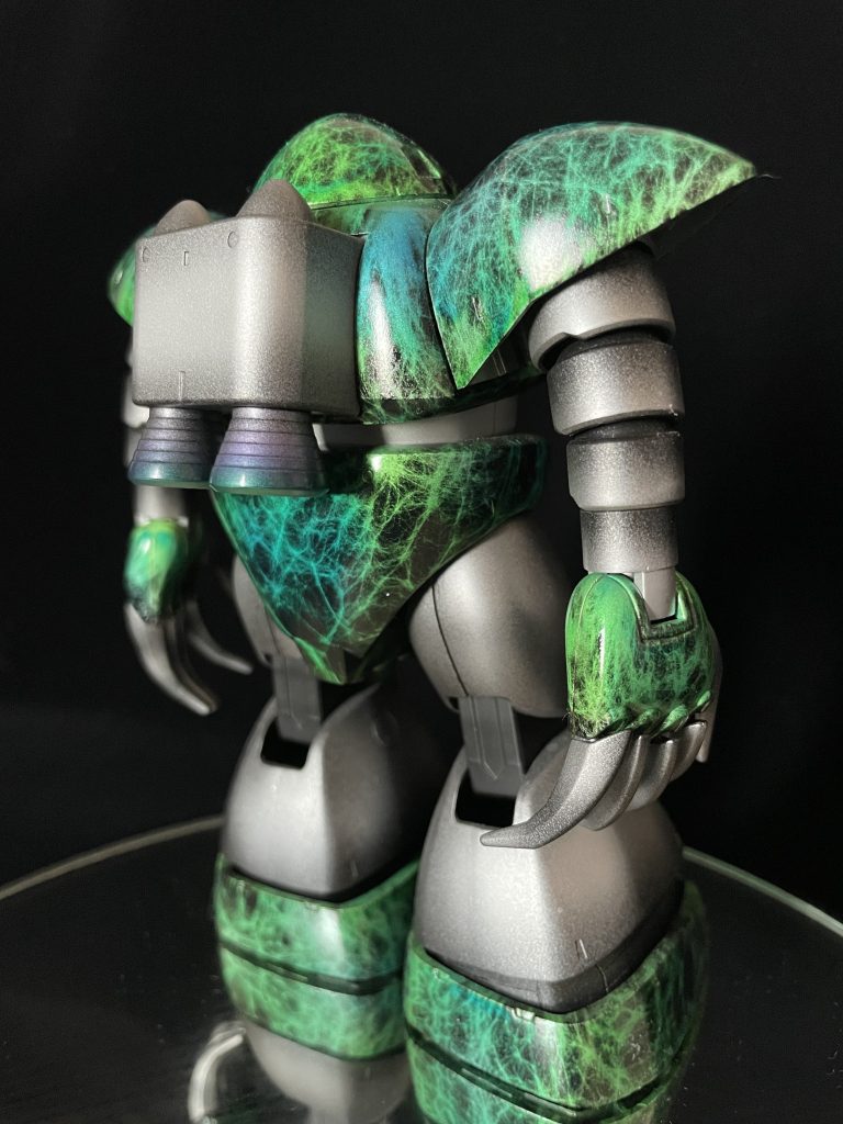 HG ゴッグ ウェットティッシュで奇抜に塗装！–4枚目/制作者：初心者モデラーズ奮闘記