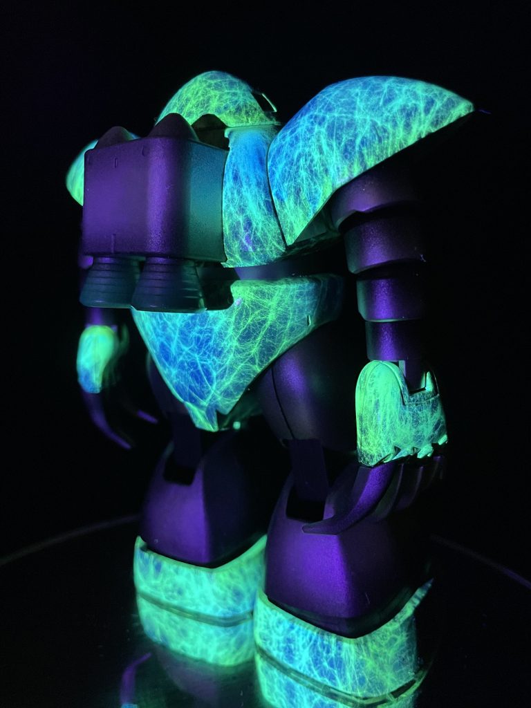 HG ゴッグ ウェットティッシュで奇抜に塗装！–5枚目/制作者：初心者モデラーズ奮闘記