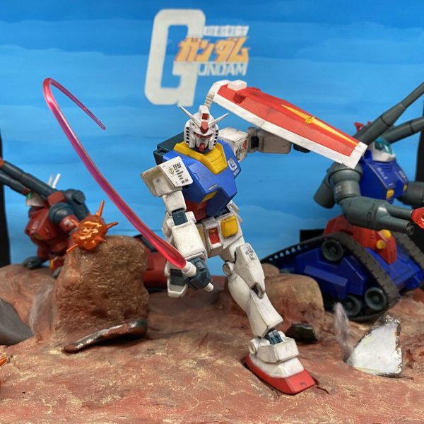 V作戦ジオラマ完成！