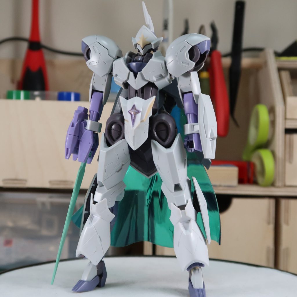 【ミキシング最終段階】ディテール増し増しミカエリス君。初期案からぶれずにここまで作れました。