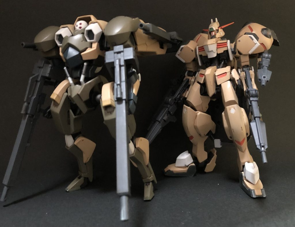 こういうコンビネーションも見たかった気がします。筆塗り・全塗装ガンプラ 2023 その4