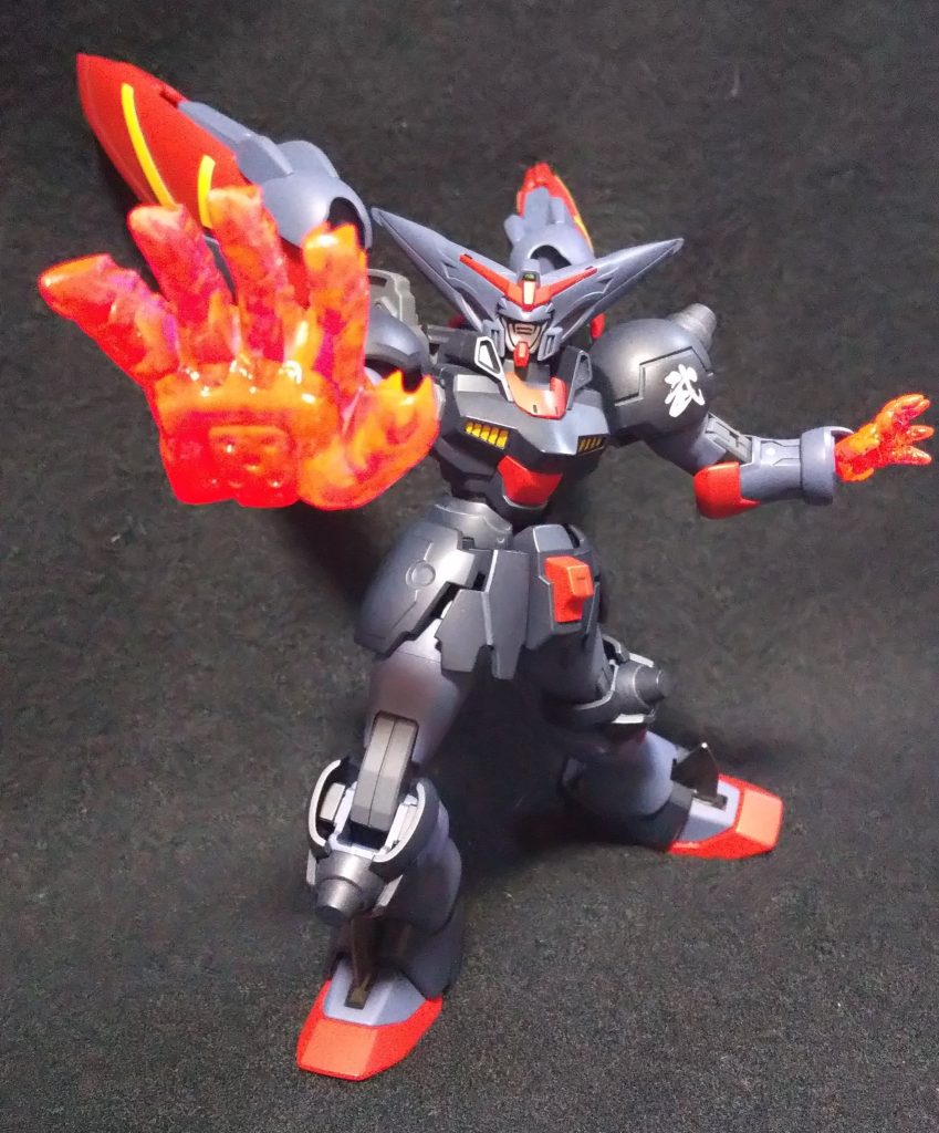 遠近法で手がでかく見えるのではなく大きいハンドパーツ