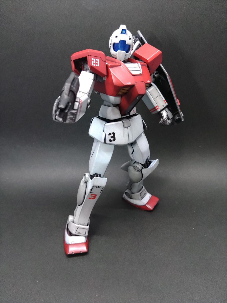 旧キット　リアルタイプジム–4枚目/制作者：@Yuki81729217