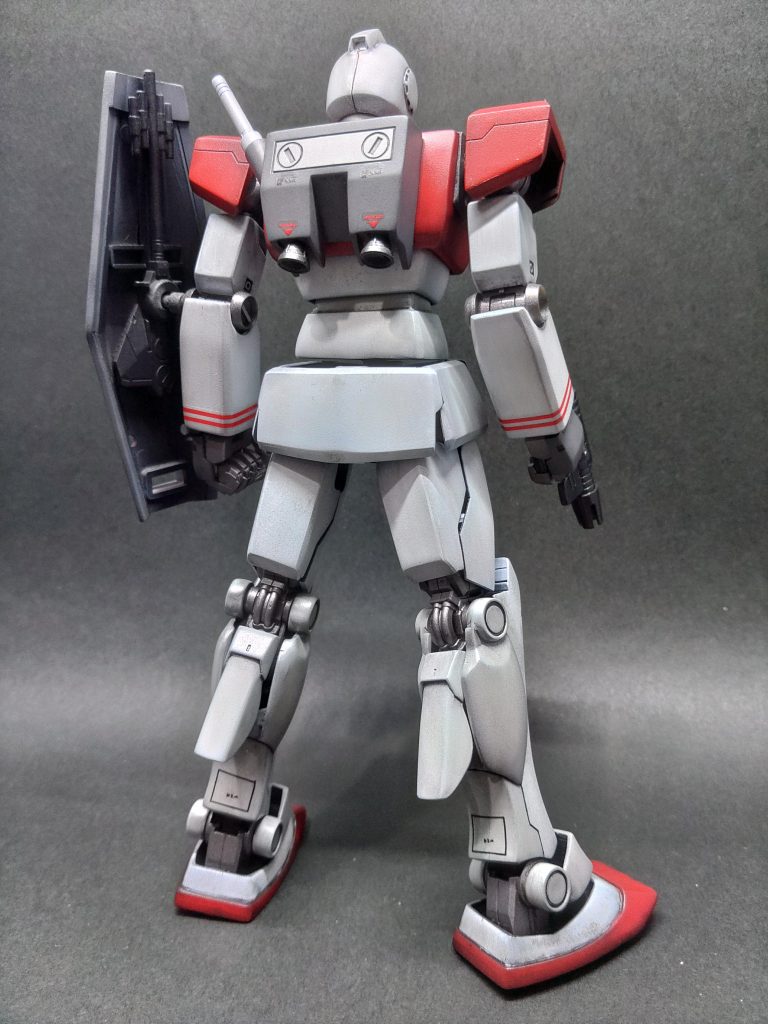 旧キット　リアルタイプジム–3枚目/制作者：@Yuki81729217