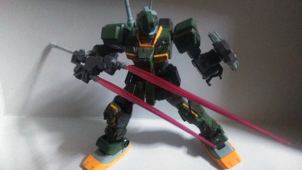 以外に動く。ポージングはしやすいですね。