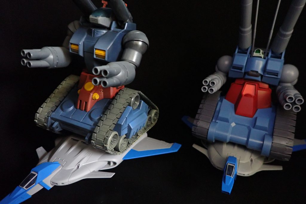 いつかHGガンタンクを改造して量産型ガンタンクを作ってみたいです。