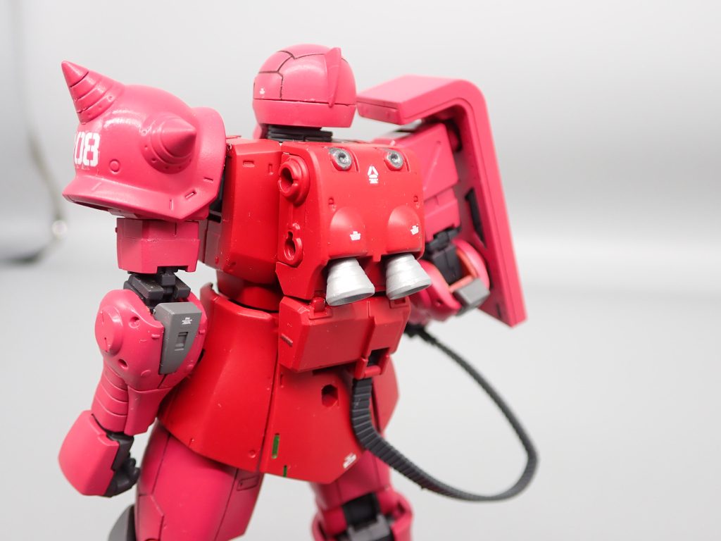 HGUC シャア専用　ザク１–3枚目/制作者：アンジェロのプラモデル工房