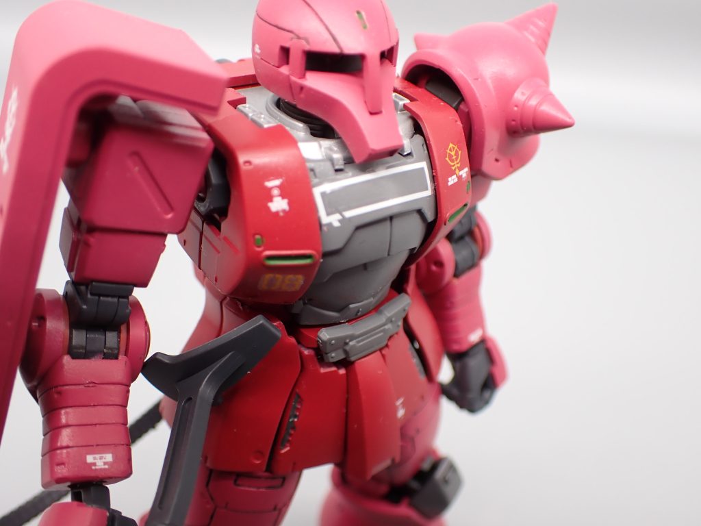 HGUC シャア専用　ザク１–2枚目/制作者：アンジェロのプラモデル工房