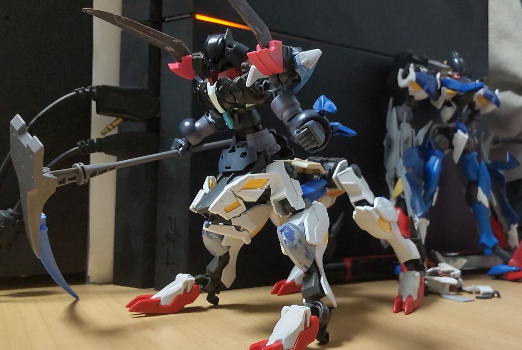 ガンプラからどこまで似せられるかを求めて……?