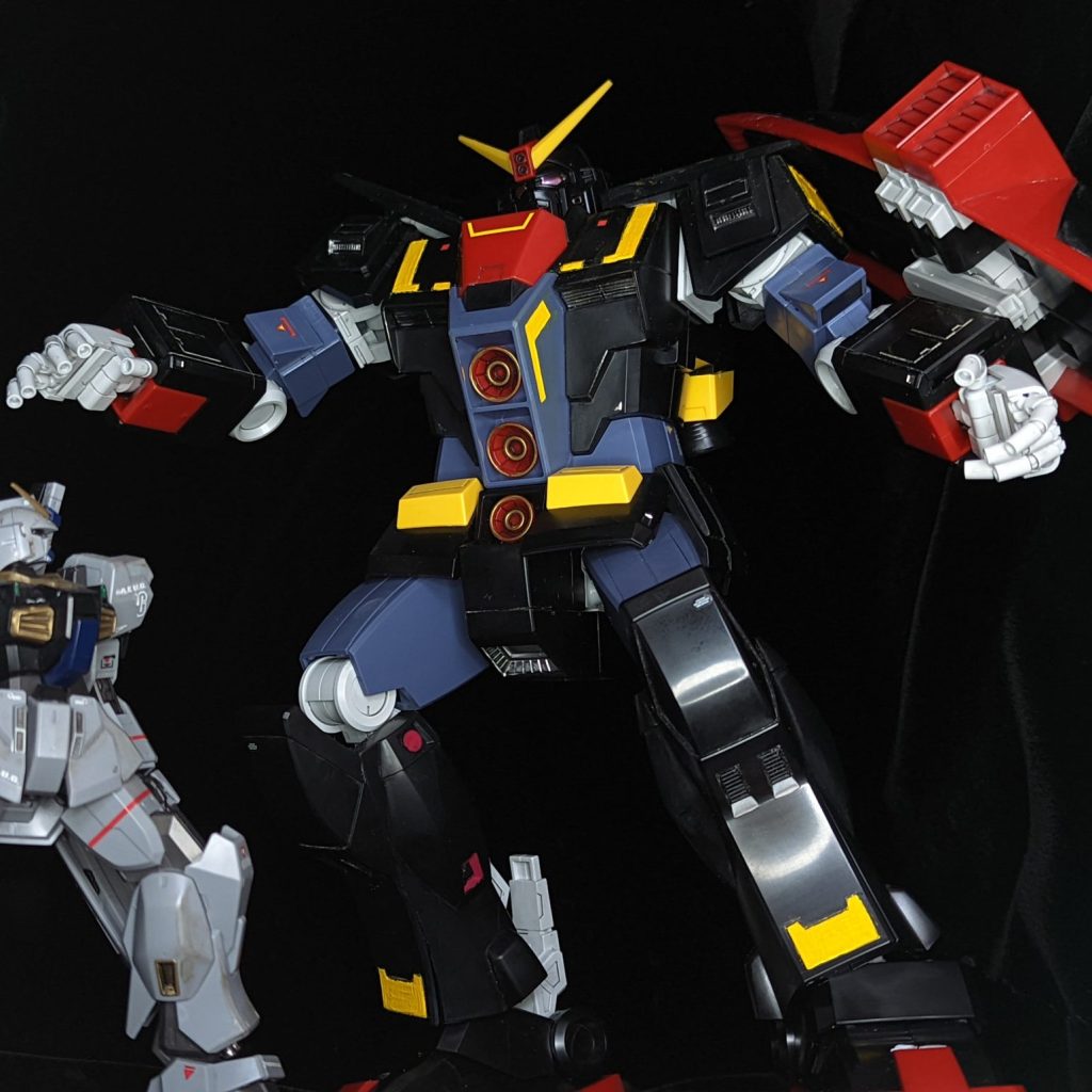 HG サイコガンダム全塗装 HGUC 049 サイコガンダム 部分塗装＆研磨によるツヤ出し｜@dora_e_m