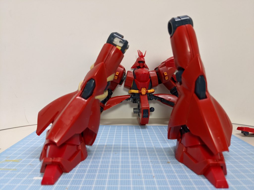 ブログにもう少し詳しく改造箇所掲載してます。お時間ある方、お暇つぶしに覗いてみて下さい。ミツワホーム ガンプラの時間です。