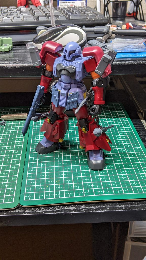 細部が微妙に違いますが製作途中。