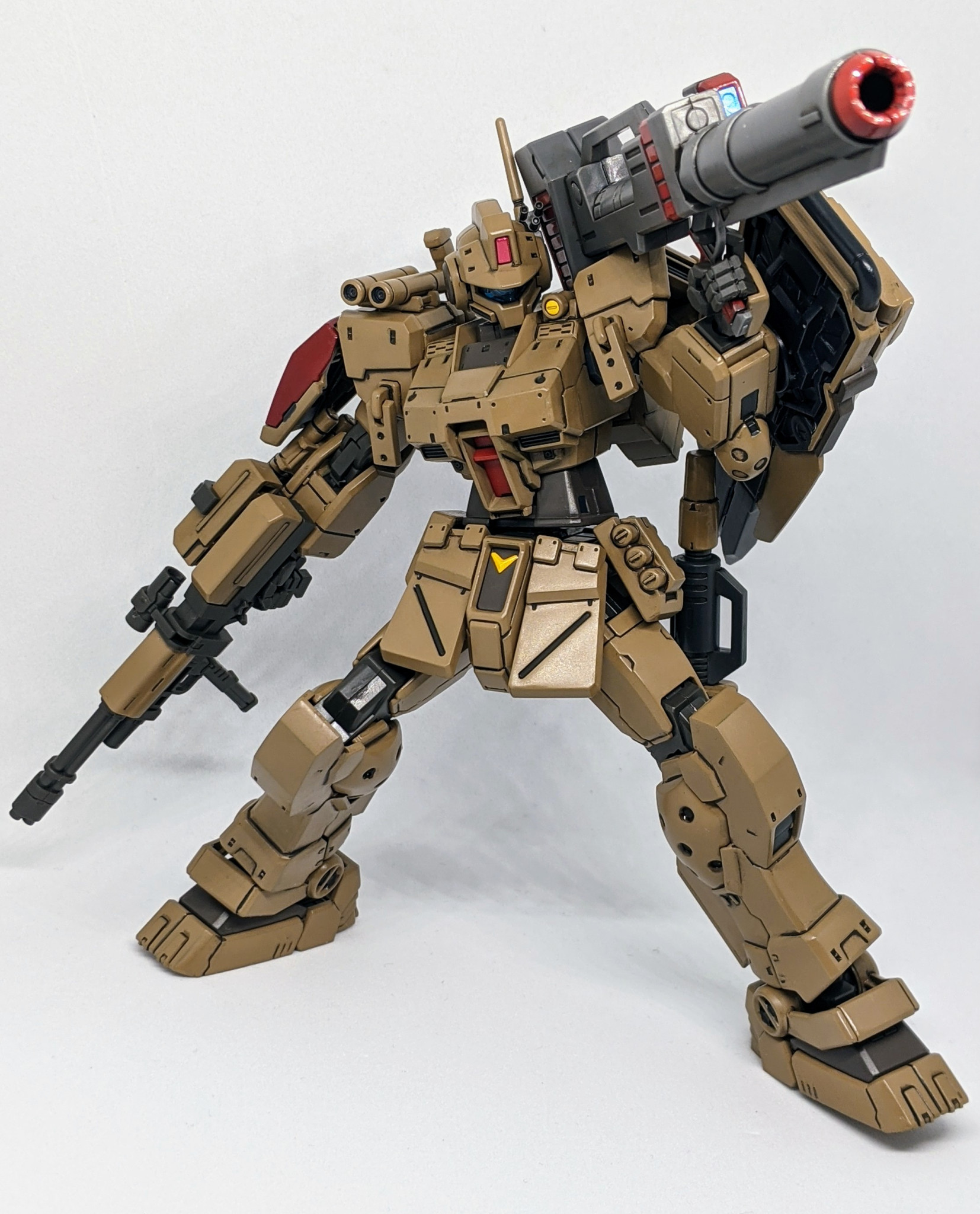 HG 1/144 ジムスパルタン 完成品 塗装品 - おもちゃ