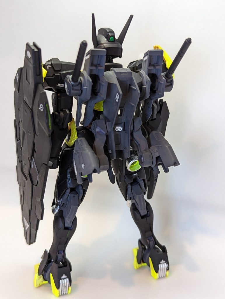 ガンダムルブリスブラックカラー–4枚目/制作者：@pizza_thunder