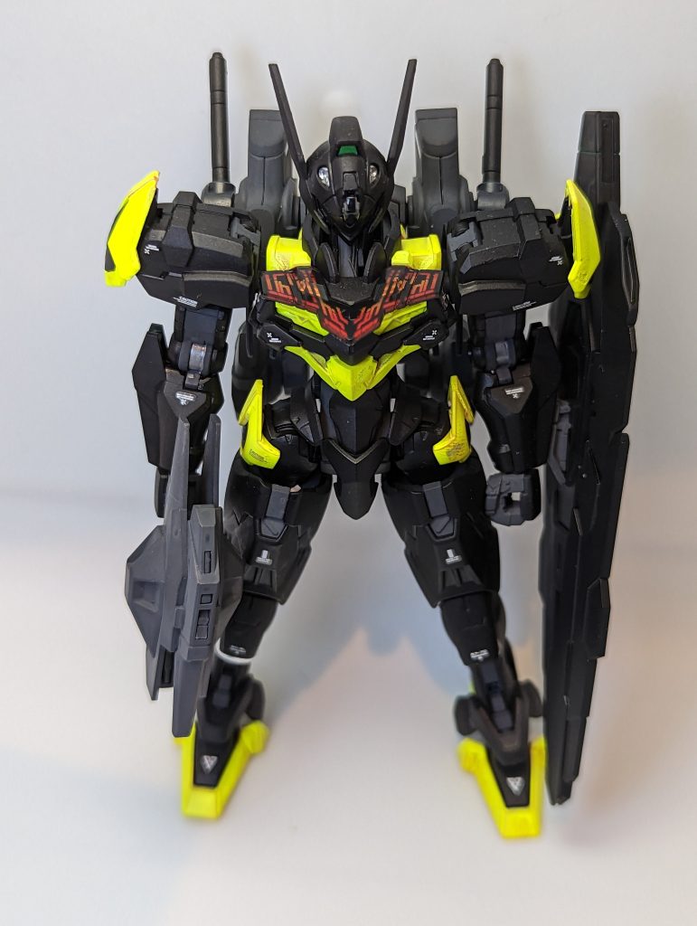 ガンダムルブリスブラックカラー–3枚目/制作者：@pizza_thunder