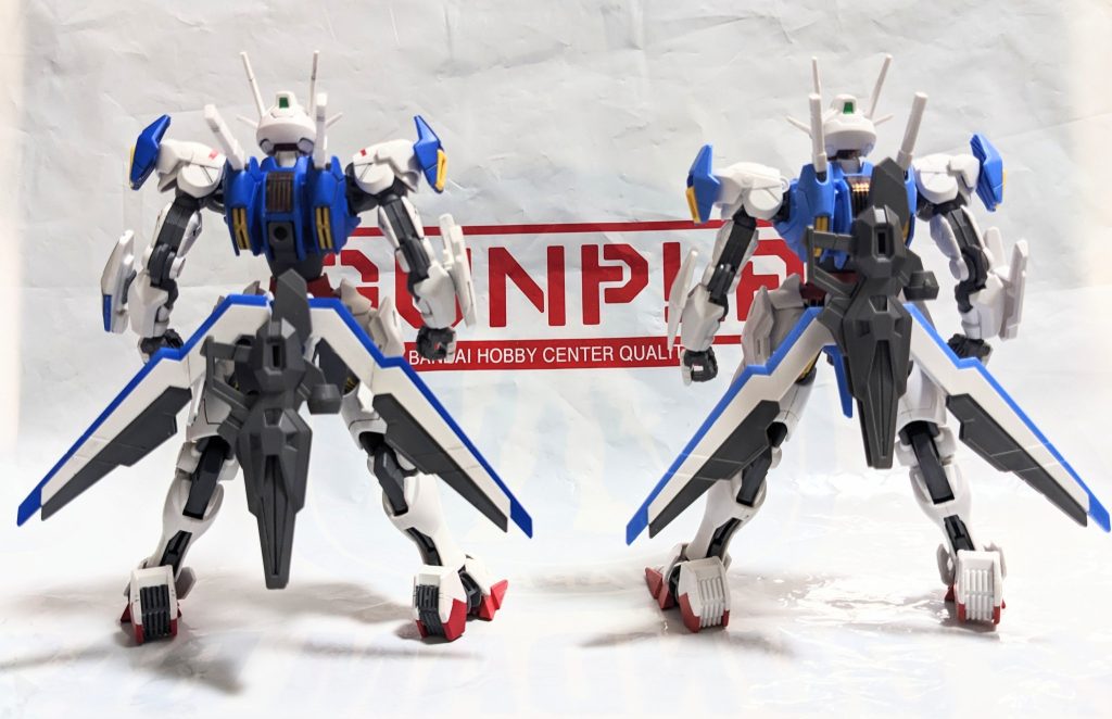 ただ、尻のガンビットの位置が本体から離れる形になってしまった都合、ライフルのマウント位置が変わってしまいました。