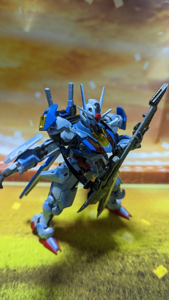 両手を平手にして演奏フィニッシュ