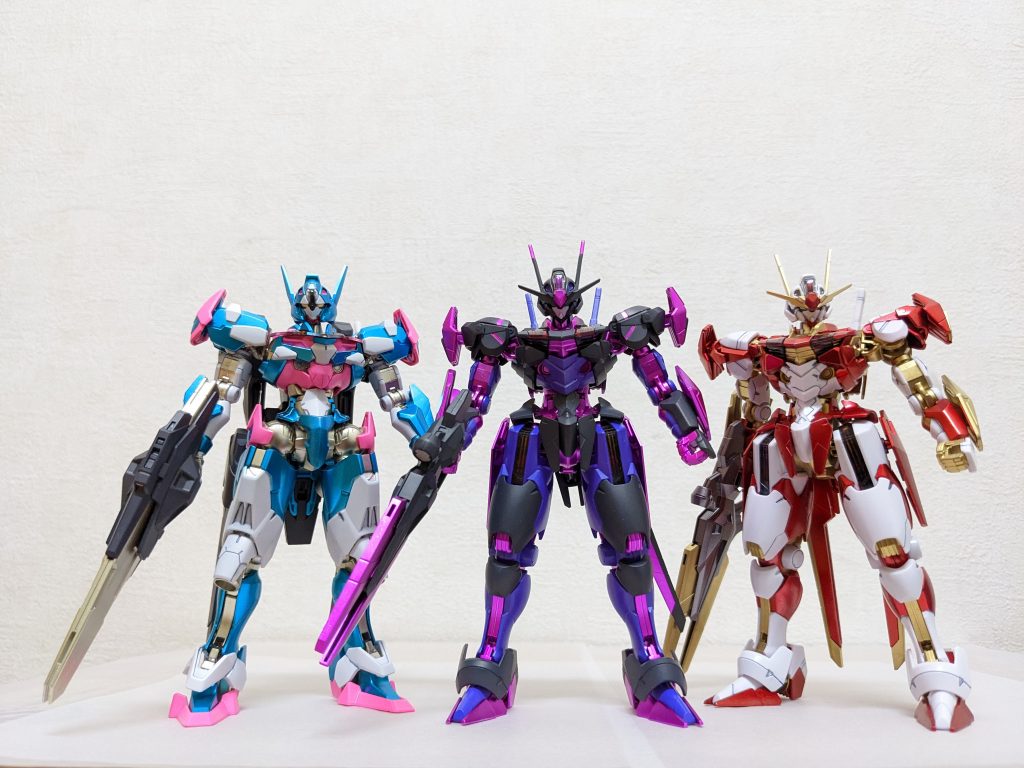 ガンダム三姉妹😉長女ルブリス、次女アカリアル、三女クロミアル😆みなさんの推しっ娘は誰ですか❓ぜひコメントお願いします😉