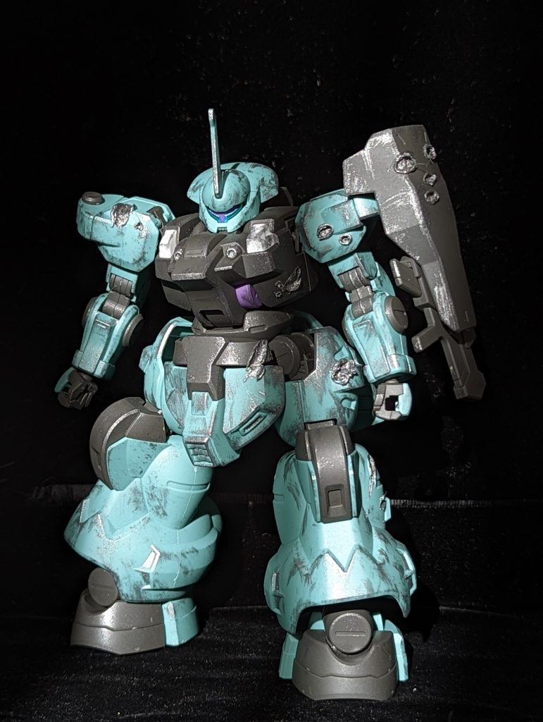 雑ウェザリング一発目。雑すぎたのですこし落としました